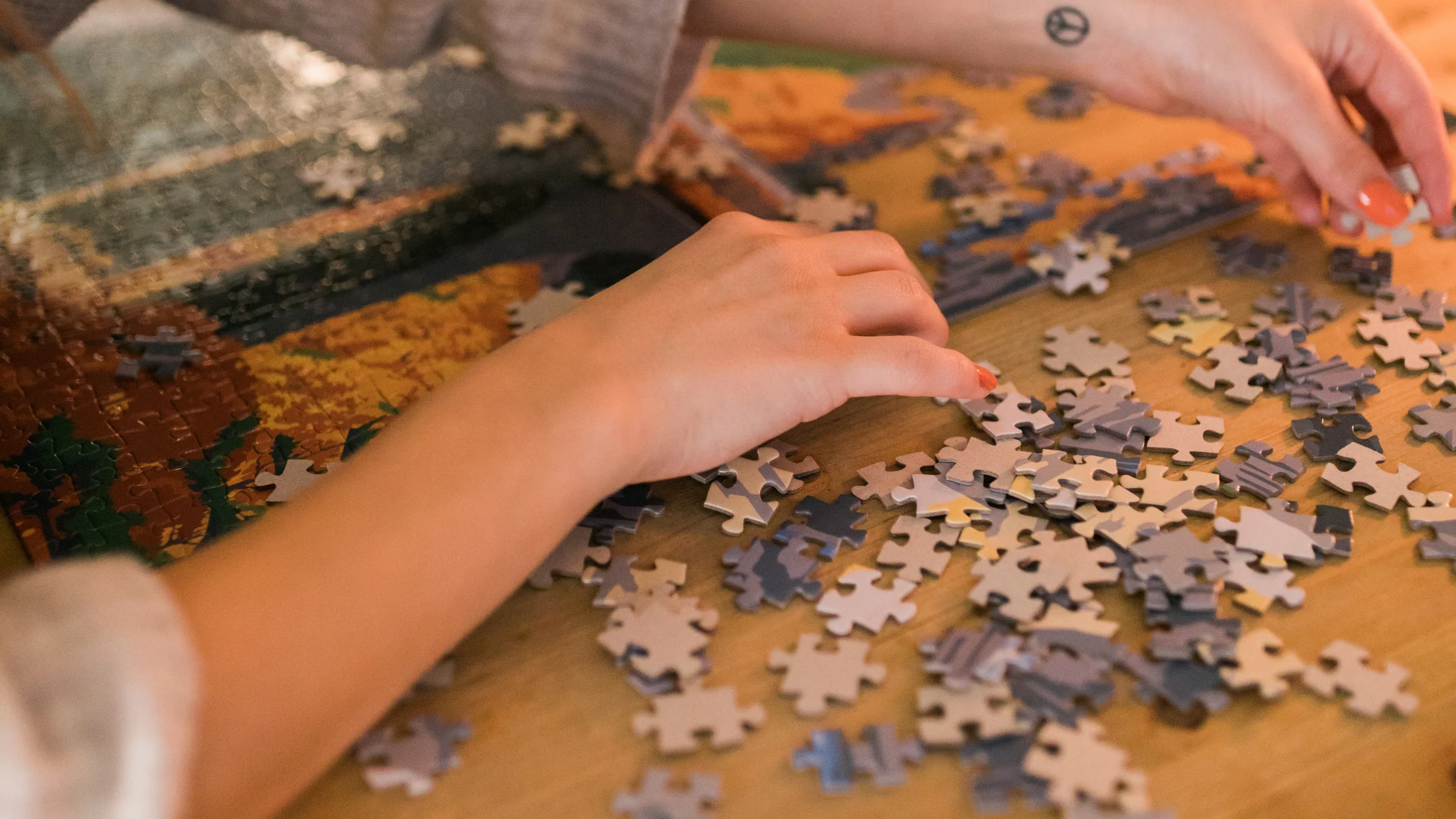 People playing strategy games?>